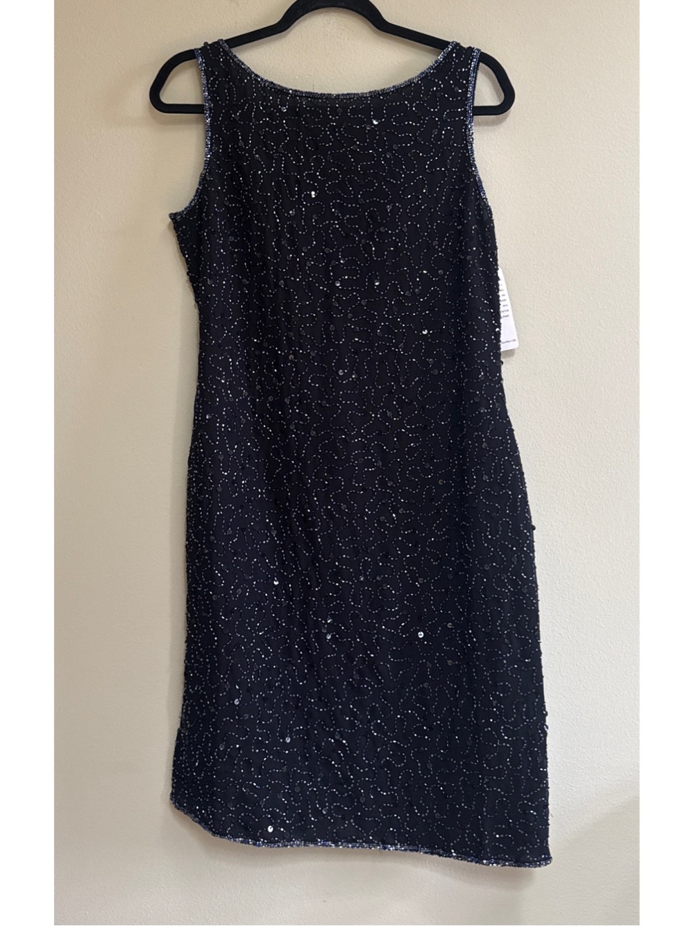 Vintage Sleeveless Beaded Sheath Dress - Picture 3 of 7